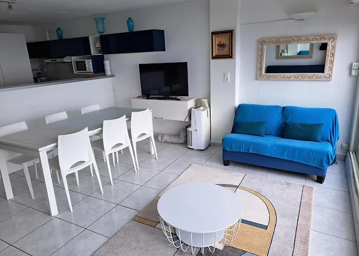 Le Pecherie, T3 Superbe Vue Mer, Parking, Clim, Wifi Agde