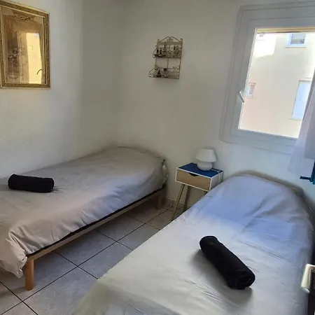 Le Pecherie, T3 Superbe Vue Mer, Parking, Clim, Wifi 아파트 아그
