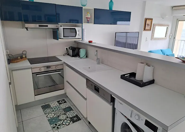 Appartamento Le Pecherie, T3 Superbe Vue Mer, Parking, Clim, Wifi Agde