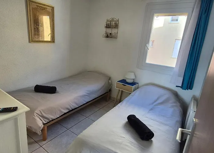 Le Pecherie, T3 Superbe Vue Mer, Parking, Clim, Wifi Appartamento Agde