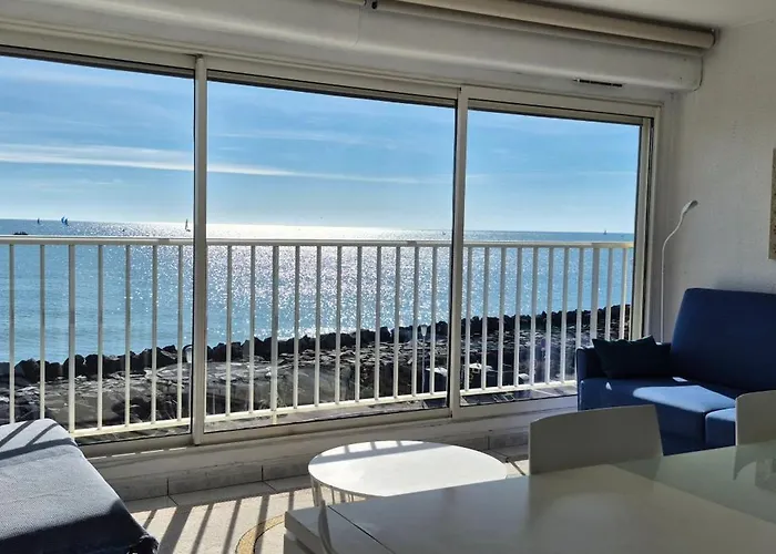 Le Pecherie, T3 Superbe Vue Mer, Parking, Clim, Wifi Appartamento